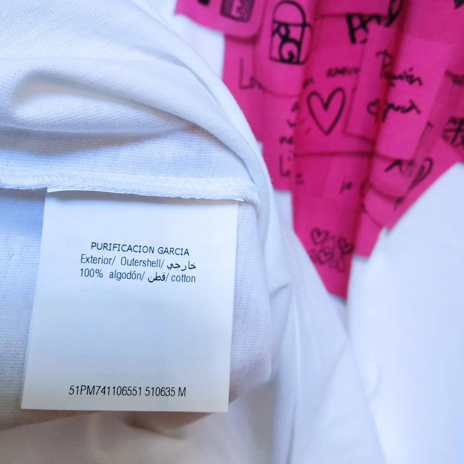 Purificación García Maat M Bedrukt wit T-shirt – photo 11